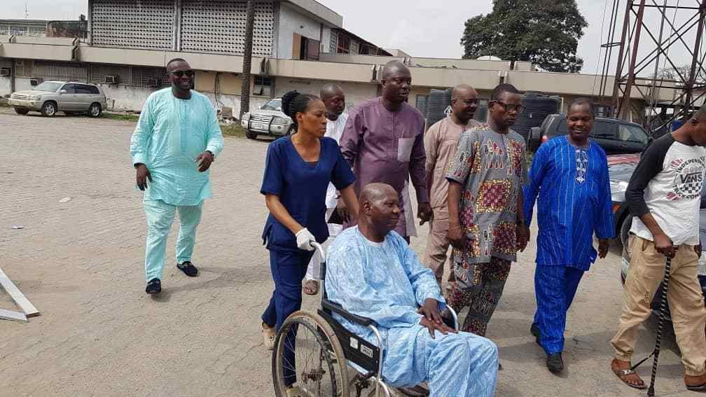 Baba Suwe admitted in LUTH (photos)