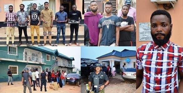 Again, Seven Yahoo Boys arrested in Ibadan, exotic cars recovered (See Photos)