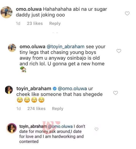 I don't date for money - Actress, Toyin Abraham reveals