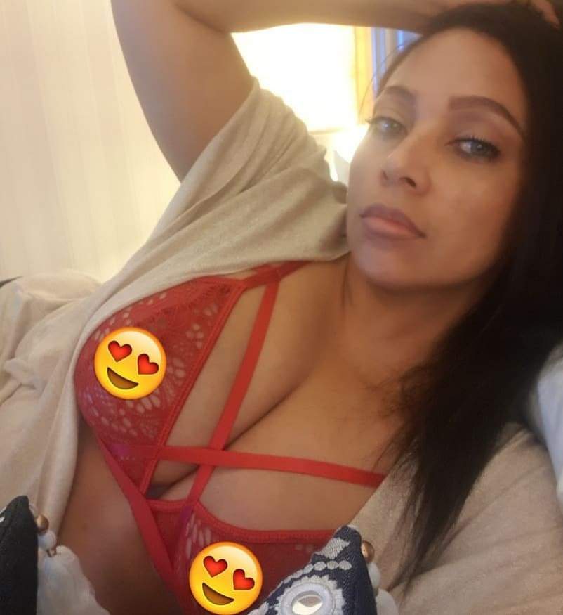 Lola Omotayo-Okoye shares photo of herself in a red bra to celebrate Valentine's day