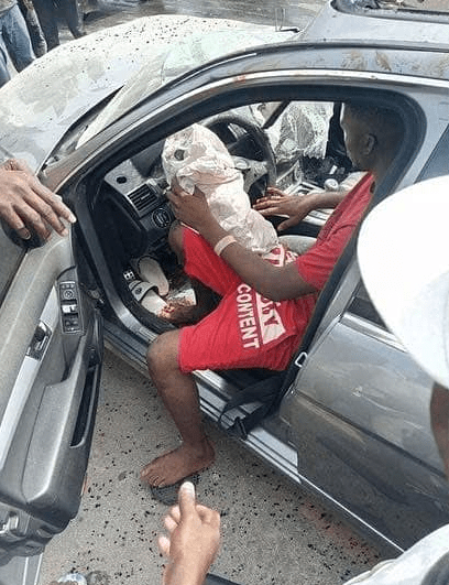 Man crashes a borrowed Benz while speeding in Delta