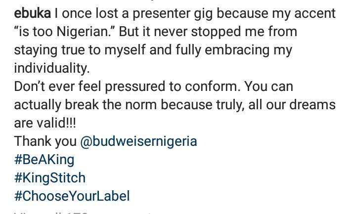 'I once lost a presenter gig because my 'accent is too Nigerian' - Ebuka reveals
