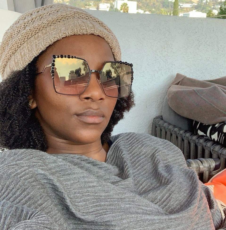 Genevieve Nnaji and a fan disagree over her post on 'boys objectification'