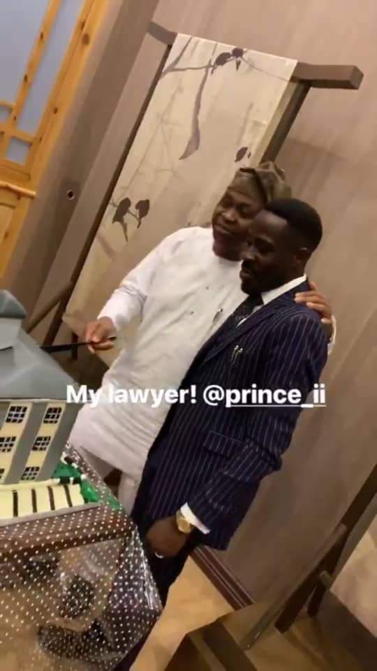Photos from Davido's dad's birthday dinner party