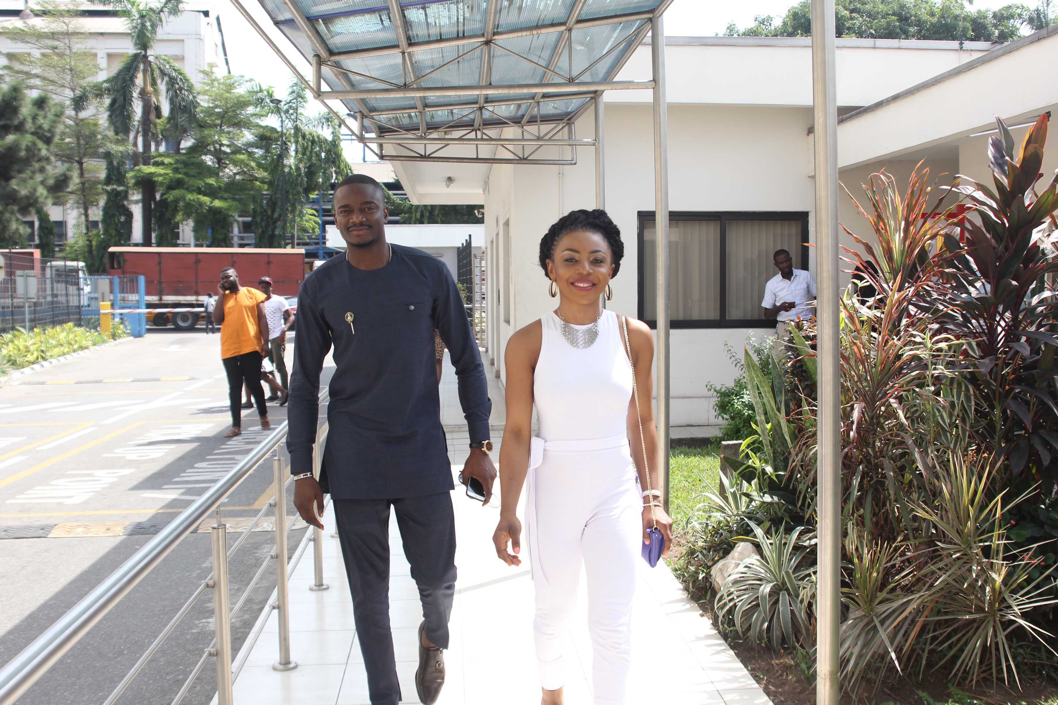 Bbnaija 2018 Housemates Lifu Leo And Ifu Ennada Get A Swell Reception At The Nigerian 