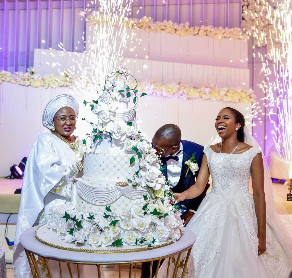 Awww! Dolapo Osinbajo Shares How She Baked And Decorated Her Daughter's Wedding Cake