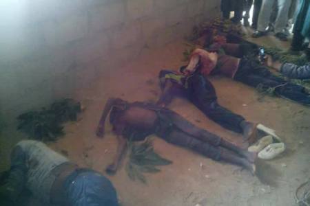 Photos: 6 Fulani Herdsmen Killed And Beheaded And Their Heads Taken Away In Plateau state