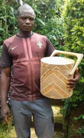 Photos: Meet Talented Man Who Makes Beautiful Coolers From Bamboo