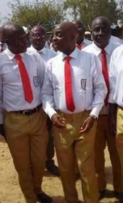 Bishop Oyedepo Pictured Rocking His Old School Uniform In Secondary School Reunion