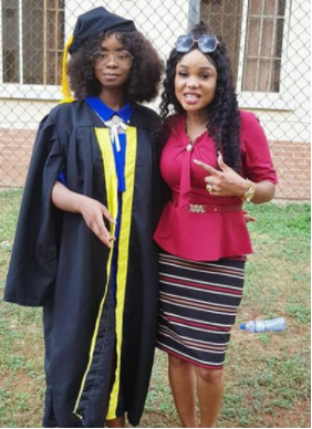 Nollywood Actress Iyabo Ojo Shares Beautiful Pictures With Daughter As She Celebrates Her Matriculation