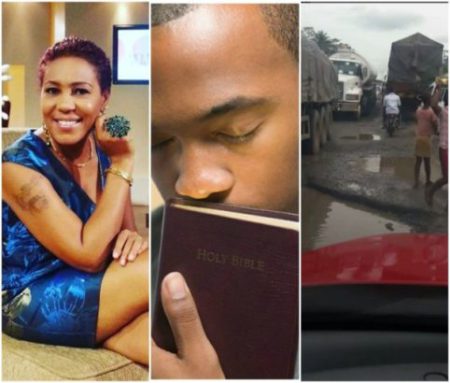 Actress Shan George Comes For Nigerian Pastors, Asks Them To Repair Roads With Private Jet Money And Tithe