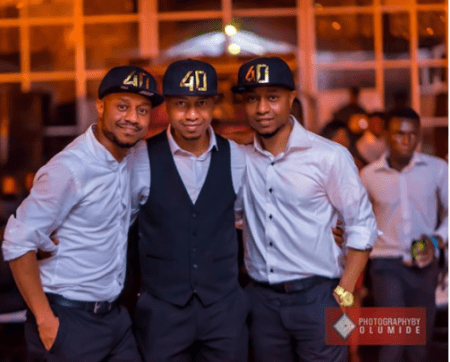 Heart-Melting Birthday Photos Of Nigerian Triplets Who Just Turned 40