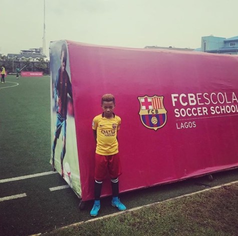 Mr P's Son Cameron Joins Barcelona Feeders After Tryout