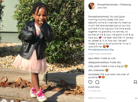 Davido's Babymama, Sophia Momodu Writes A Heartfelt Message To Their Daughter