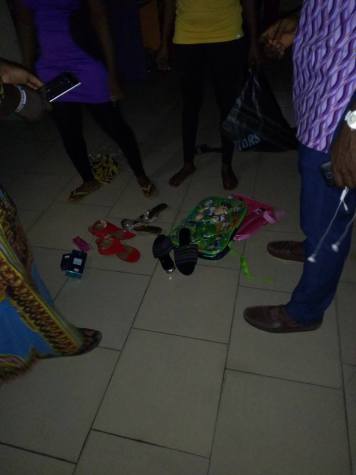 Photos: Duncanmighty's Eldest Sister, Nabbed Stealing At A Mall In Port Harcourt, Rivers State