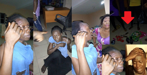 Photos: Duncanmighty's Eldest Sister, Nabbed Stealing At A Mall In Port Harcourt, Rivers State