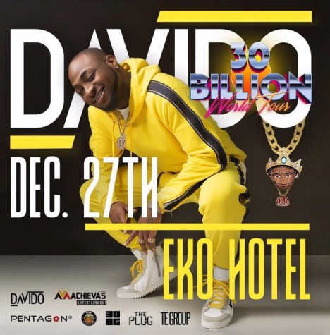 Davido To Crown Successful Year With 30 Billion Concert In Lagos