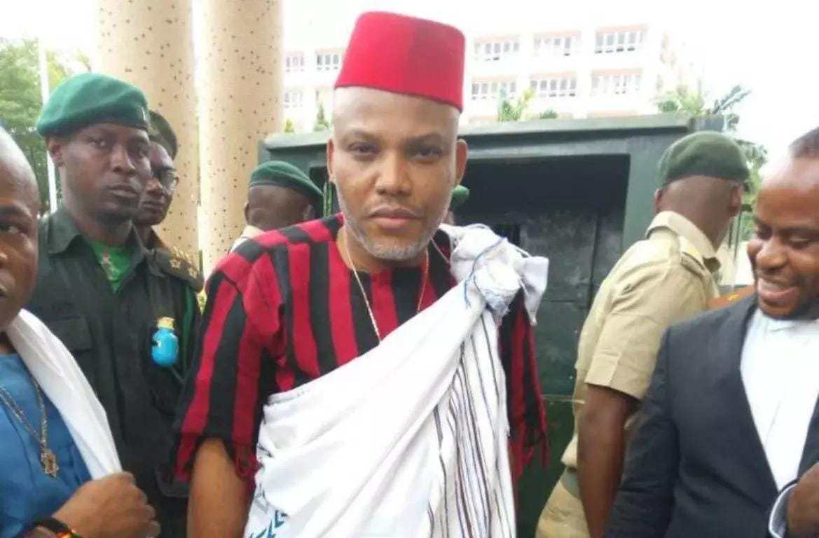 Nnamdi Kanu Granted Bail With Stringent Conditions (Photos)