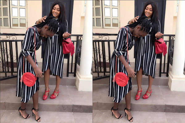 Mercy Aigbe Steps Out Twinning with Her Teen Daughter (Photos)