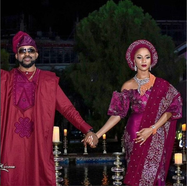 Official Photos From Banky W and Adesua Atomi's Introduction