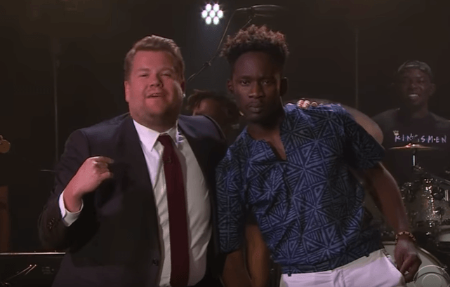 Mr Eazi Performs On Late Late Show With James Corden (Video)