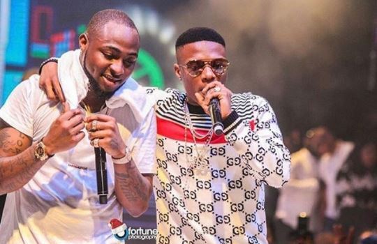 Checkout How Much Wizkid's Outfit to Davido's Concert is Worth