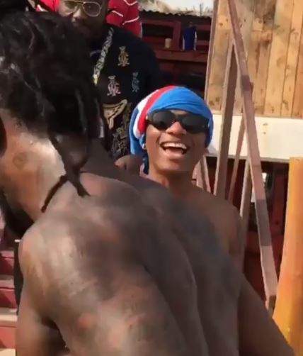 Burna Boy and Wizkid Vacation in Ghana (Photos/Video)