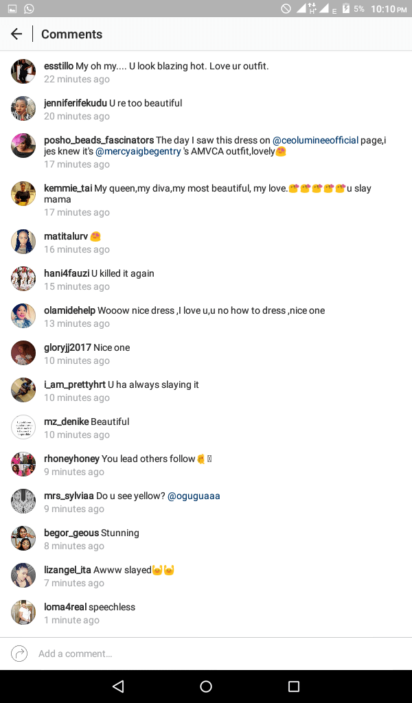 Popular Nollywood Actress, Mercy Aigbe Gentry Set Fans Agog On Instagram (Photos)