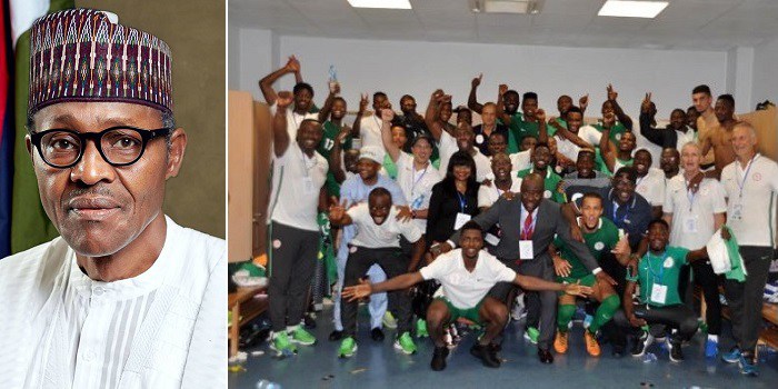 Super Eagles to receive N20m from Buhari over Cameroon victory