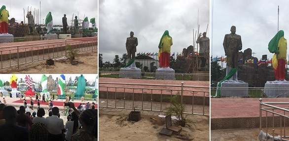 Statues of other African Presidents erected By Rochas Okorocha in Imo State