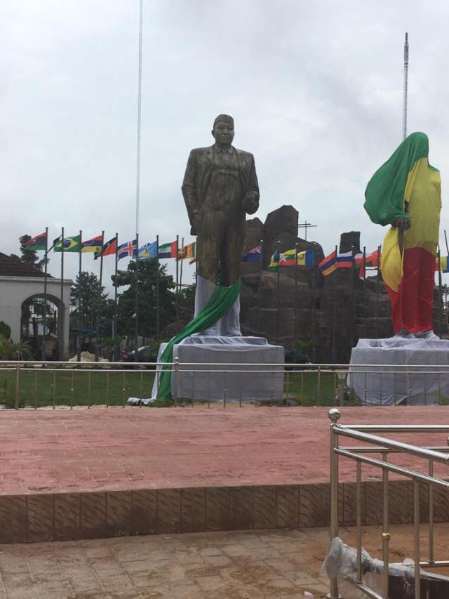 Statues of other African Presidents erected By Rochas Okorocha in Imo State