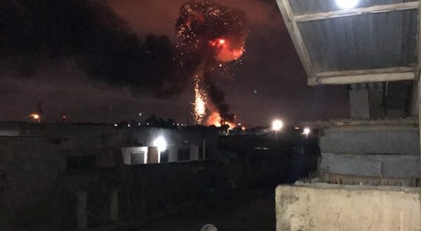 Breaking: Many feared dead following a gas explosion in Ghana (video)