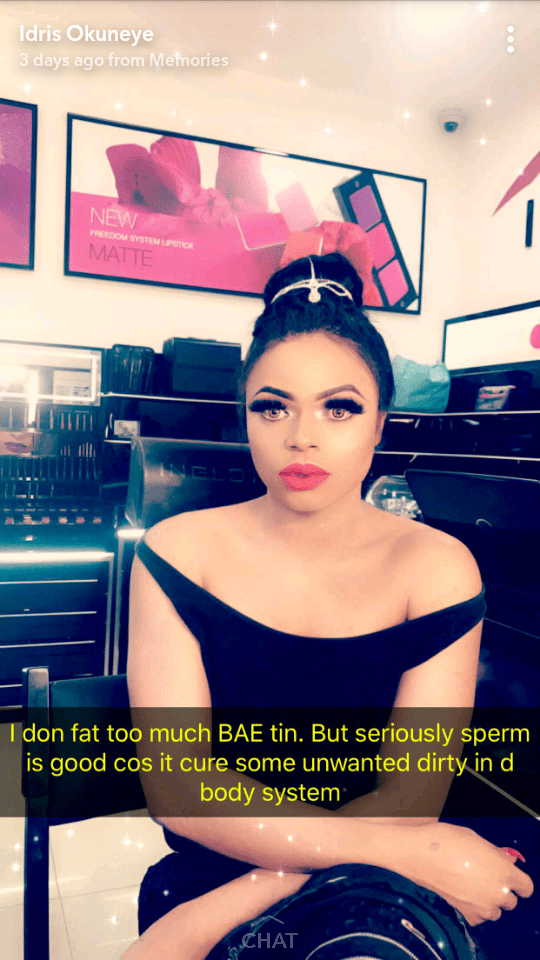 "Sp£rm is good for the body" - Bobrisky says, announces he's getting married to his husband soon