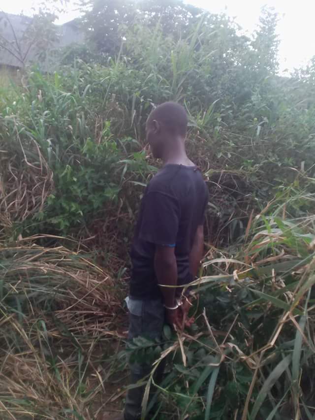 Cultists lure okada man into a forest in Imo State.. They killed and buried him in a shallow grave (Photos)