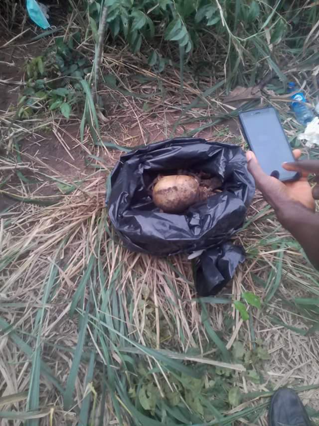 Cultists lure okada man into a forest in Imo State.. They killed and buried him in a shallow grave (Photos)