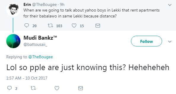Huh?! Yahoo Boys Now Rent Apartments For Their 'Babalawos' In Lekki.