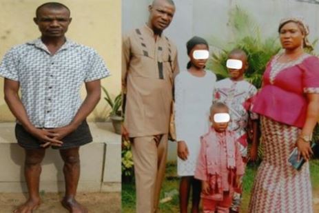 Photos Of The Church Elder That Killed His Wife, Butchered Her Body And Disposed Of It Inside A Bin.