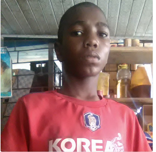 Nigerian Father Allegedly Sends Young Son Away From Home For Featuring In Football. (Photo)