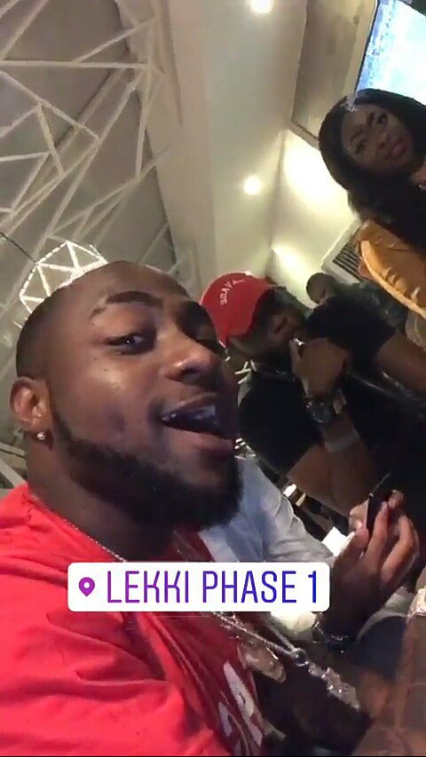Davido Goes On Drinking Spree With Friends Days After He Lost Three Friends. (Photos/Video)