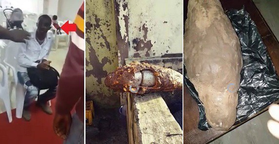 The Nigerian man who hid hard drugs inside tubers of yam finally revealed.