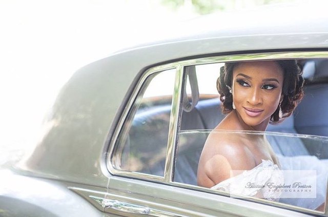 Fans dig up 2015 posts where Adesua Etomi said she'd go natural on her wedding day, but she didn't (photos)