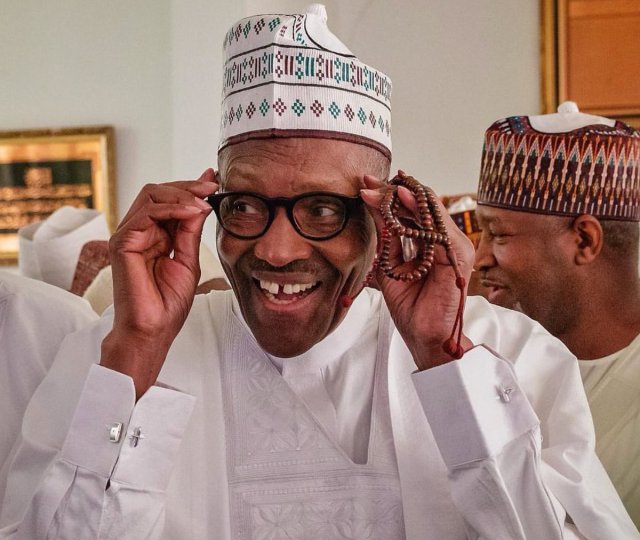 "If elections are contested, I'll no doubt win it" - President Buhari