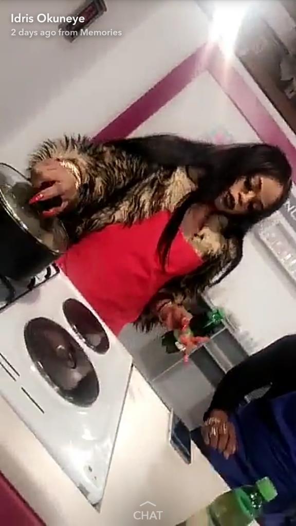 Bobrisky represents Nigeria for a cooking show in Ghana