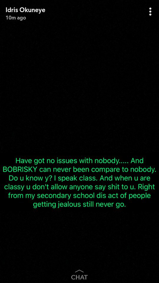 'I'm The Boss Now, Sit Down And Learn From Me' - Bobrisky Replies Denrele Edun.