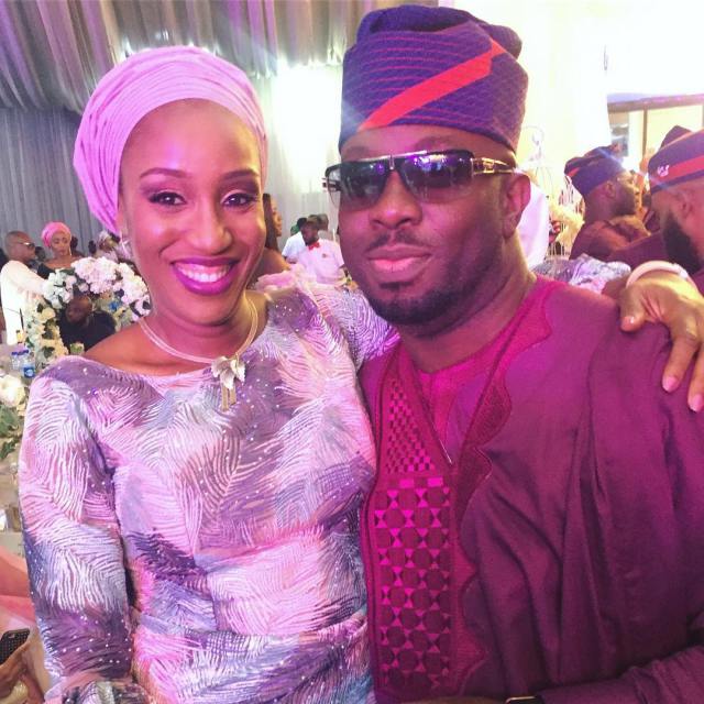 Beautiful Celebrity couples that attended Banky W and Adesua's Traditional Wedding.. (photos) #BAAD2017