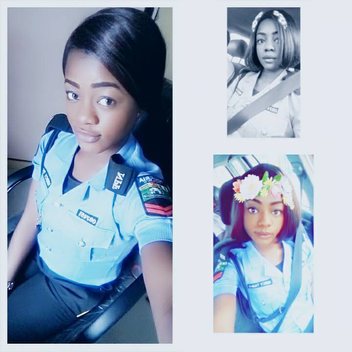 Female Nigerian Police Officer Shares Stunning Pictures To Celebrate Her Birthday