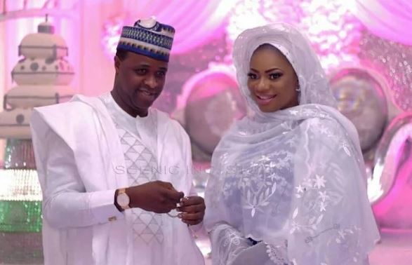 Femi Adebayo's 1 year old, 2nd marriage in crisis, all wedding pictures deleted from their Instagram pages