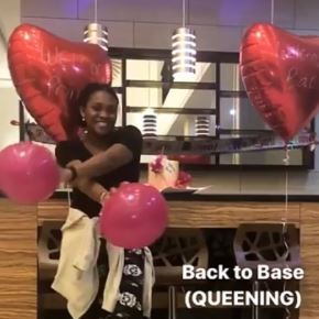 Jude Okoye's Wife, Ifeoma Arrives Nigeria With Their Second Daughter.