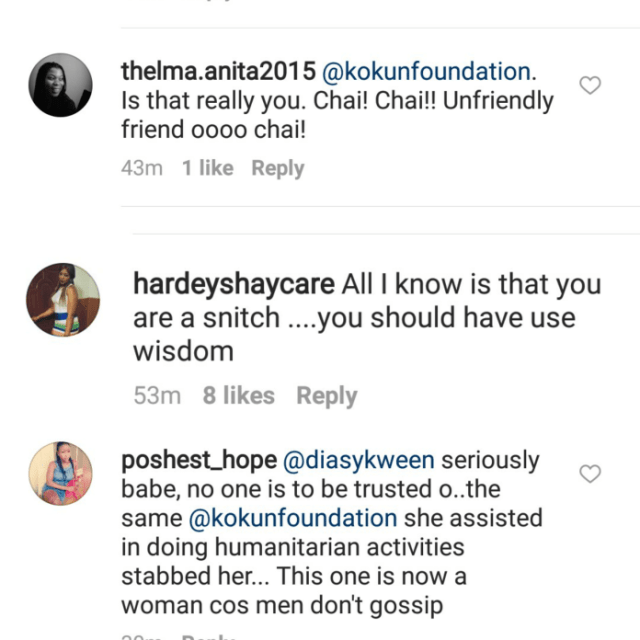 Tonto Dikeh tells her friend, Kokun about her hatred for one of his friends... Then Kokun leaks the chat [Photos]