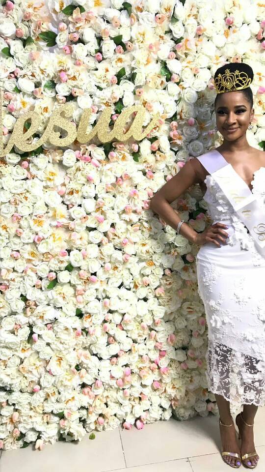 Adesua Etomi's looking beautiful at her bridal shower